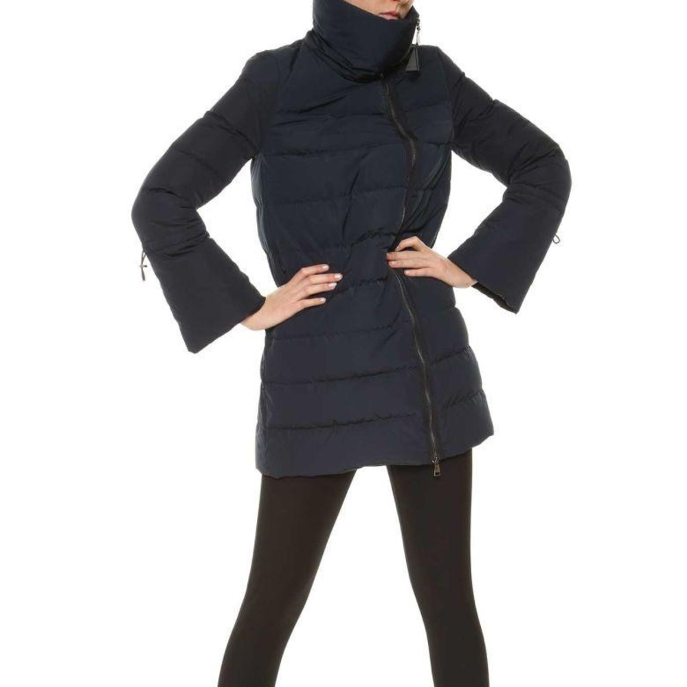 Moncler long down puffer coat